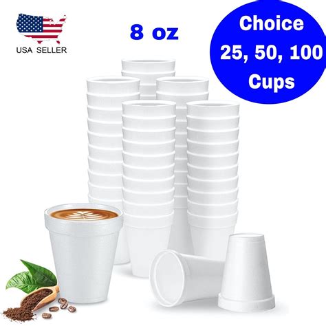 Styrofoam Cups 8Oz
