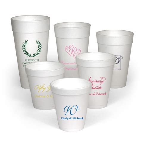 styrofoam cups personalized