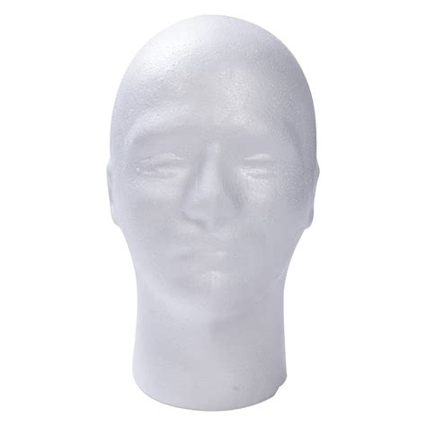 styrofoam foam mannequin wig head