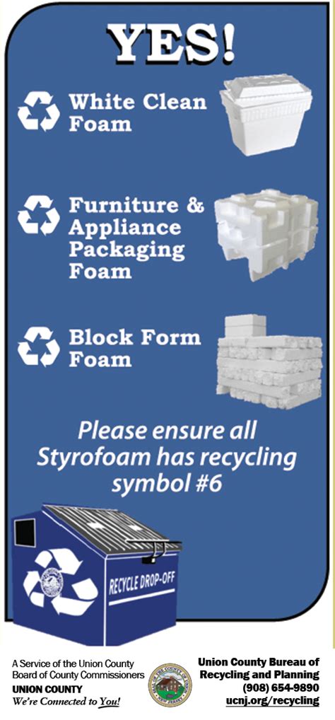 styrofoam recycling near me