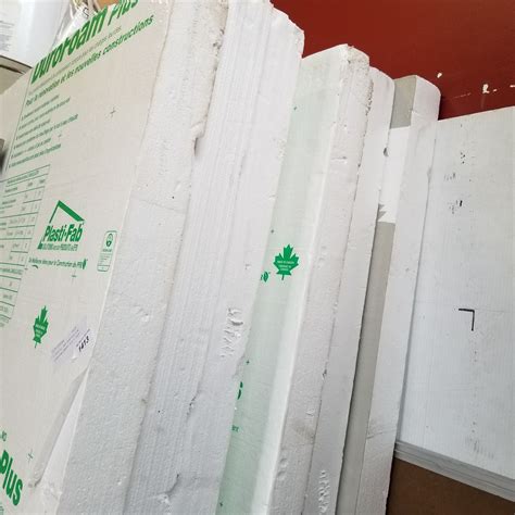 styrofoam sheets 4'x8'x2