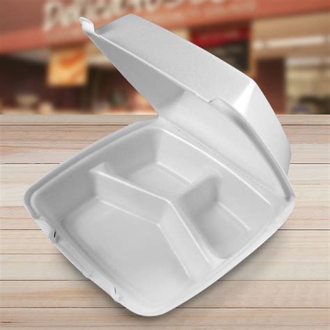 styrofoam take out containers