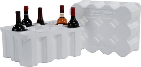 styrofoam wine shipping box