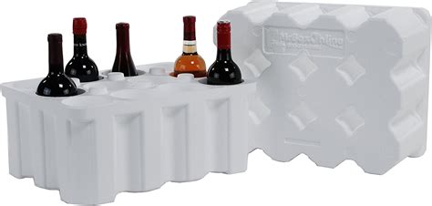 styrofoam wine shipping boxes