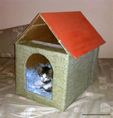 styropianowe domki dla kota