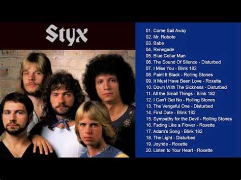 styx band songs list