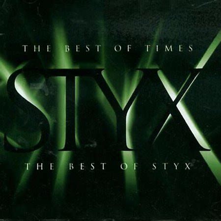 styx songs the best of times