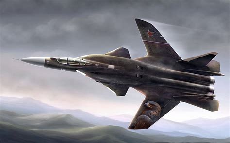 Su 47 Fighter Jet