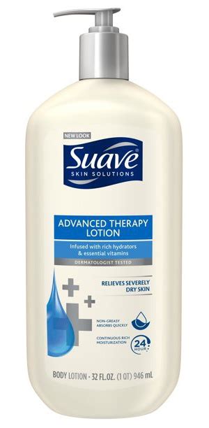 suave advanced therapy lotion ingredients