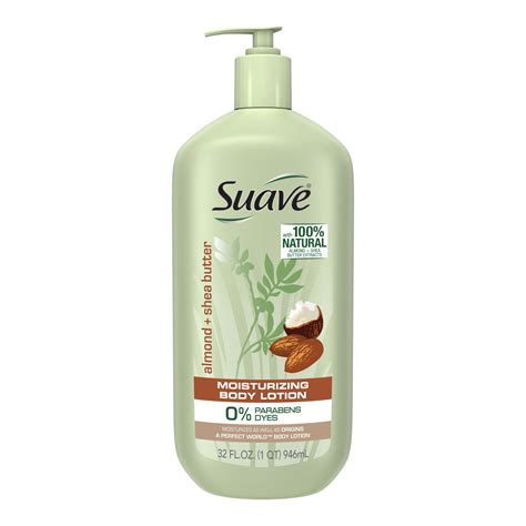 suave body lotion