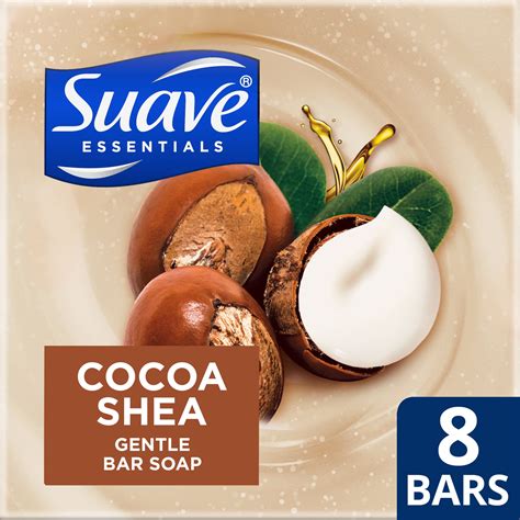 suave cocoa shea bar soap