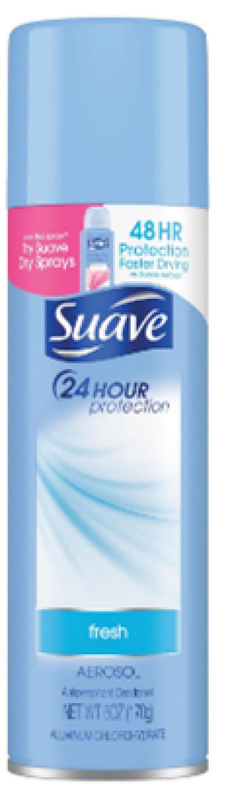 suave deodorant spray recall