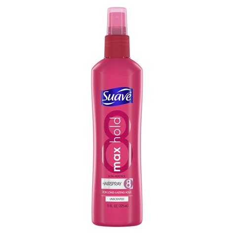 suave essentials max hold 8 pump hairspray