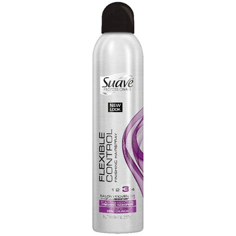 suave flexible control finishing hairspray 3