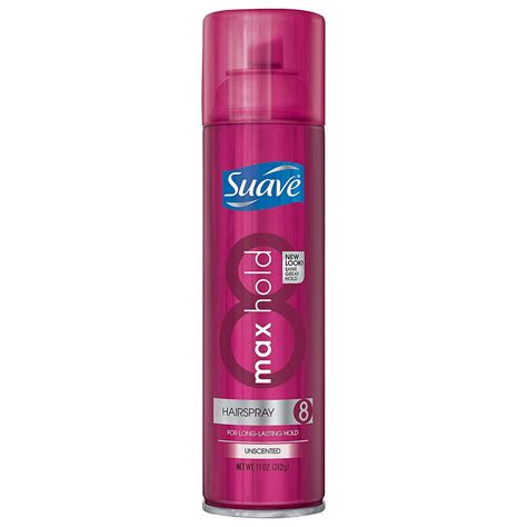 suave hairspray max hold 8