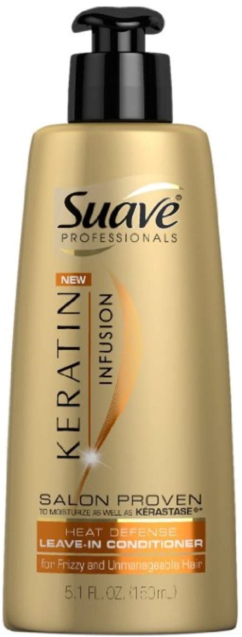 suave keratin infusion heat defense