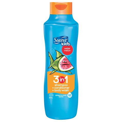 suave kids 3 in 1 shampoo fragrance free