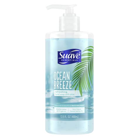 suave ocean breeze hand soap