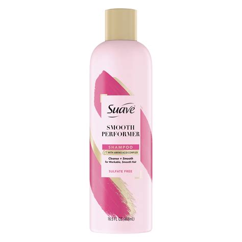 suave shampoo and conditioner pink bottle