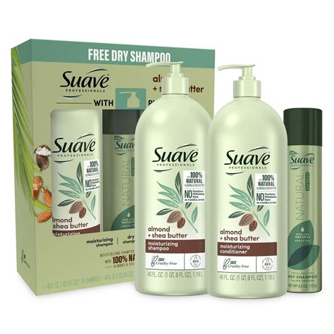 suave shampoo and conditioner set