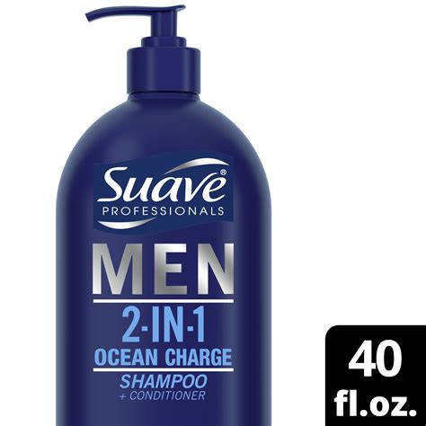 suave shampoo for men
