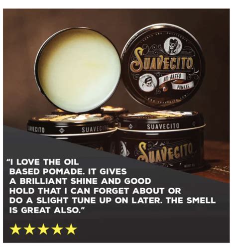suavecito oil based pomade ingredients