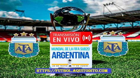 sub 20 argentina en vivo