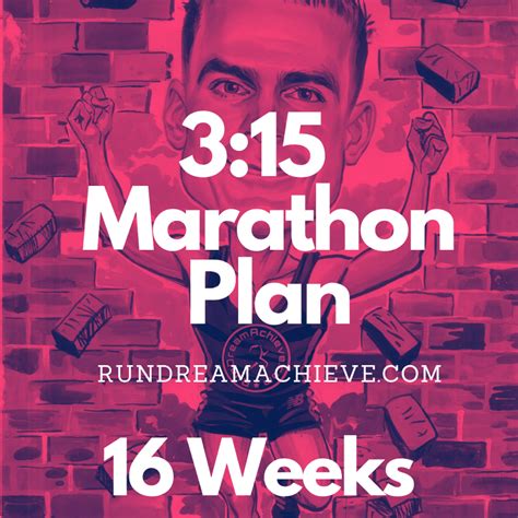 sub 3:15 marathon training plan