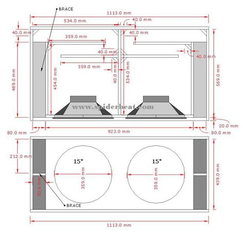 Sub Zero Speaker Box Diagram