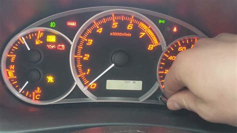 subaru check engine flashing cruise