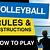 subbing rules for volleyball
