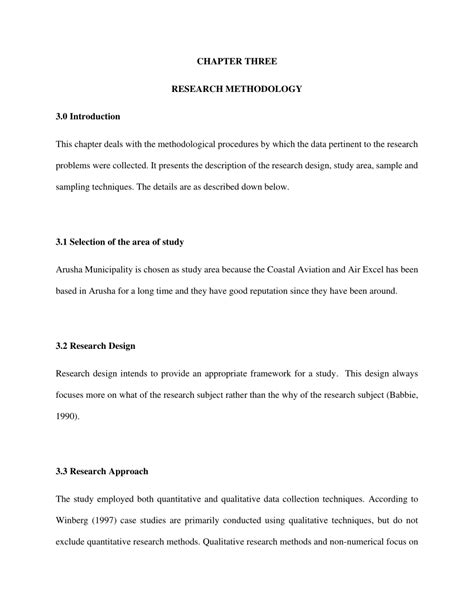 subject of the study in research example pdf
