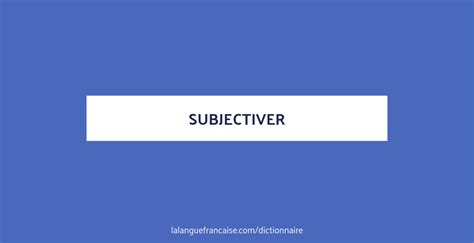 subjectiver