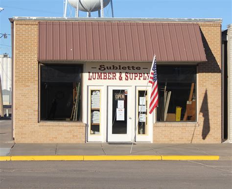 Sublette Ks Lumber Yard