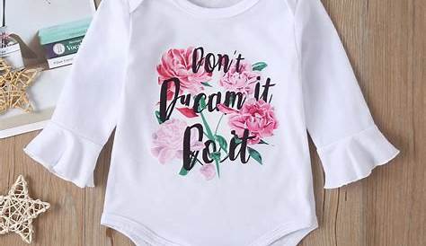 Sublimation Baby Onesies Ideas & Embroidery Girls Boys Bodysuits Etsy