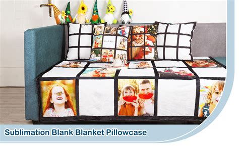 Sublimation Blankets With Panels