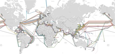 submarine fiber optic cable map