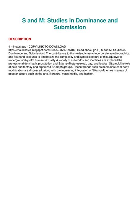 submission in studies