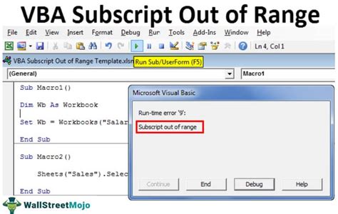 Subscript Out Of Range Error Message Microsoft Visual Basic EngTips