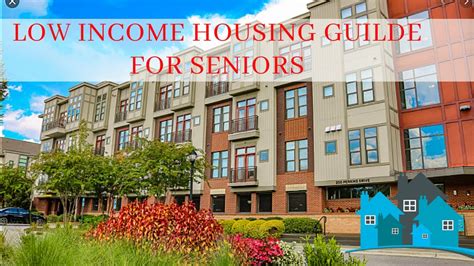 subsidized low income senior housing