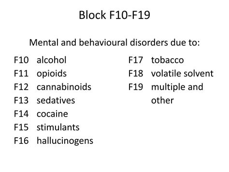 substance induced mood disorder icd 10 code