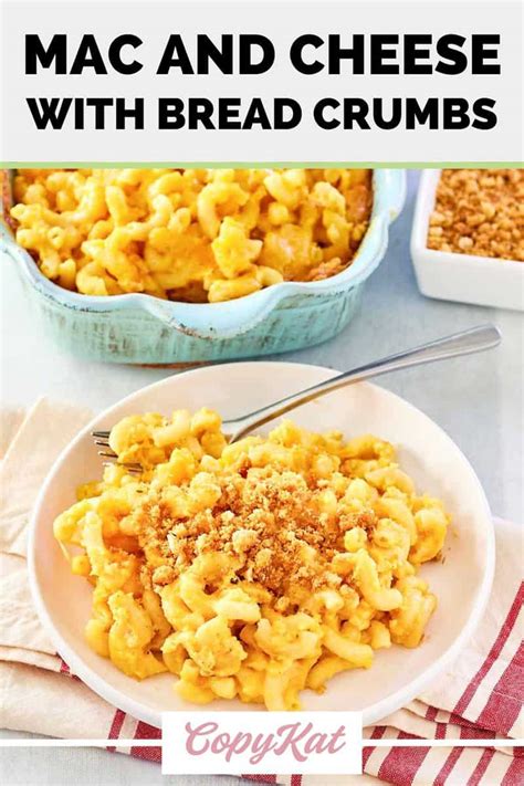 Substitute For Bread Crumbs Mac And Cheese