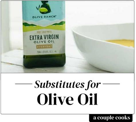 Revamp Your Recipes: Discover 5 Surprising Substitutes for Olive Oil