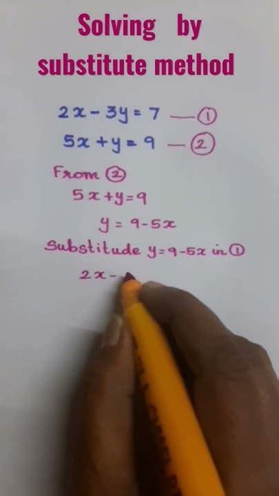 substitute method