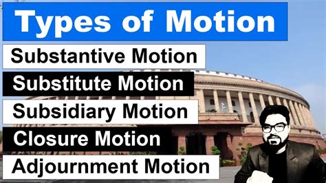 Substitute Motion Example Upsc