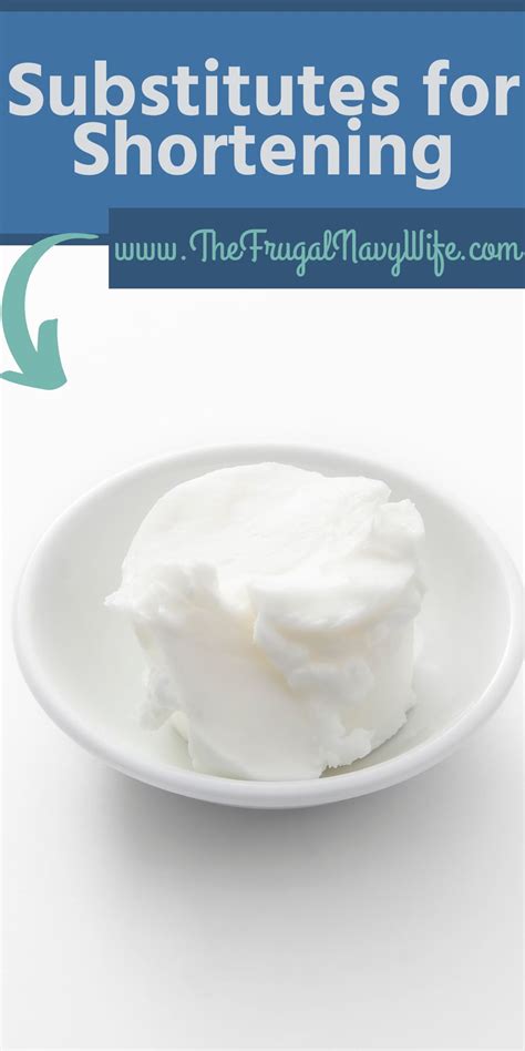 Substitute Of Shortening