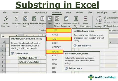 Excel Substring How to Get (Extract) Substring in Excel