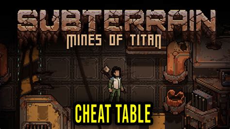 subterrain mines of titan cheat