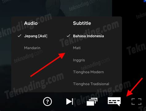 Subtitle Indonesia Netflix