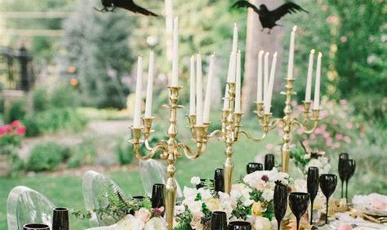 Unveil Enchanting Halloween Wedding Ideas for a Spooky Soiree